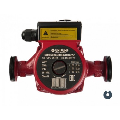 Насос циркуляционный UNIPUMP (отопл.) UPC 32-60  180мм