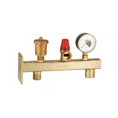 Группа безопасности НАСТЕННАЯ ZEISSLER 3 bar 1/16