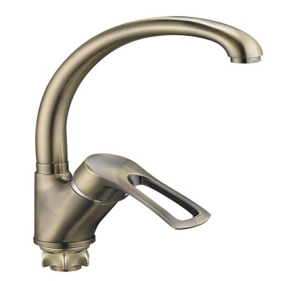 Смеситель в кухню G-LAUF-9G4-A181KT (Bronza)  (10)