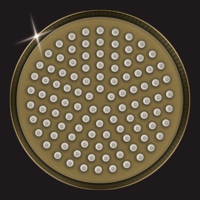 Верхний душ, латунь, диаметр 262мм CD-260-Bronze